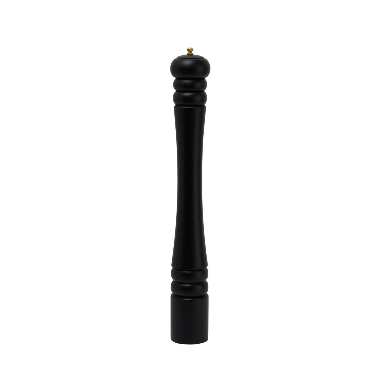 Hello Honey® Matte Black Modern Wood Salt & Pepper Mill